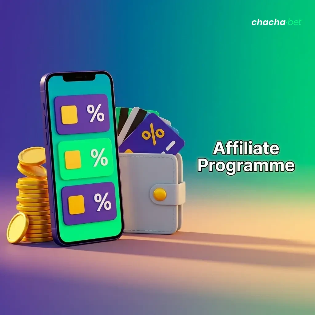 Chachabet affiliate programme for Netherlands marketers earning commissions by referring new players to the platform