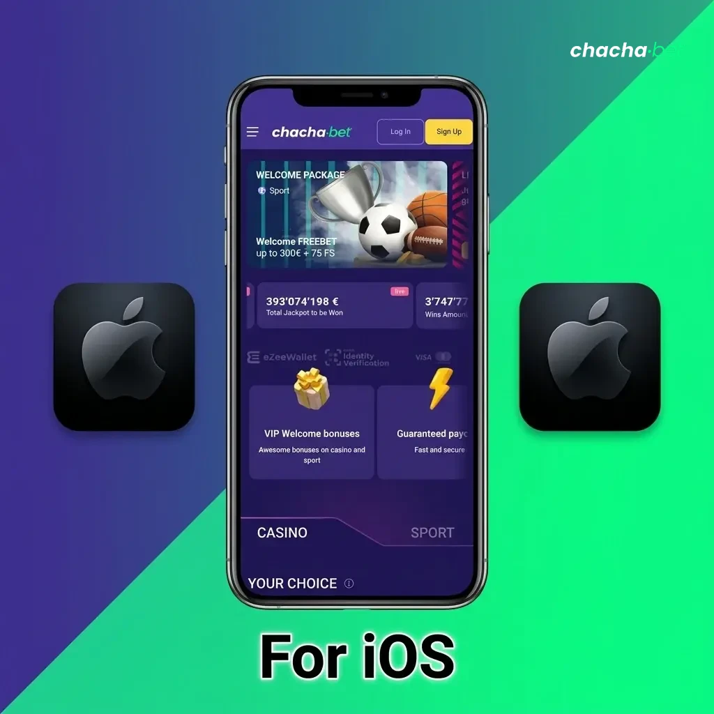 Chachabet iOS app download guide for iPhone and iPad via App Store, compatible with iOS 12.0 or later