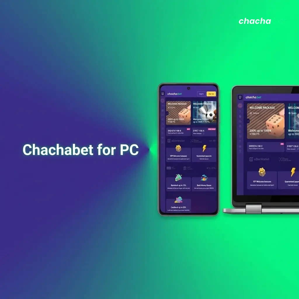 Chachabet PC browser access: log in, browse casino lobby and sportsbook, no desktop app needed