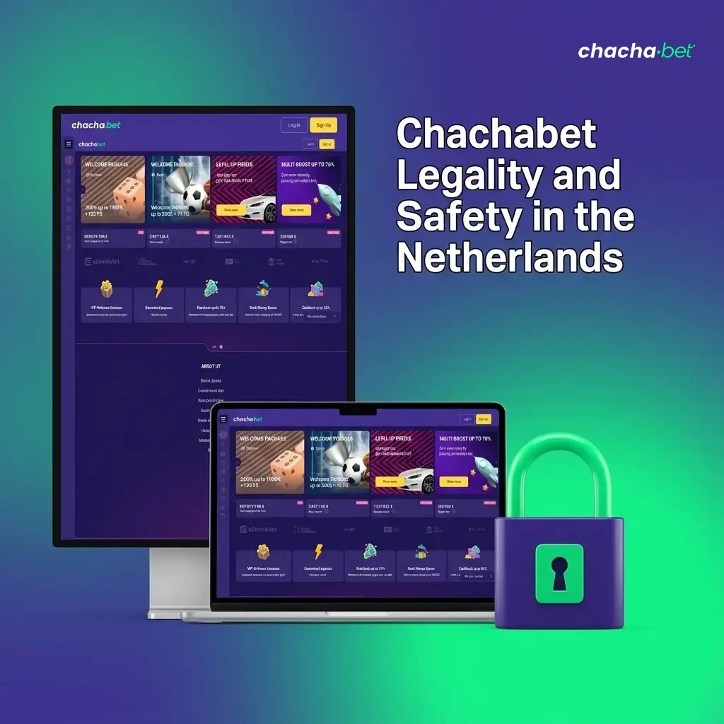 Chachabet legal and safe online gambling in the Netherlands with SSL encryption and responsible gaming tools