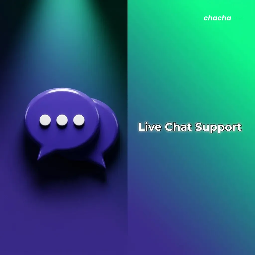 Chachabet live chat support available 24/7 in Dutch and English with under 2-minute response time