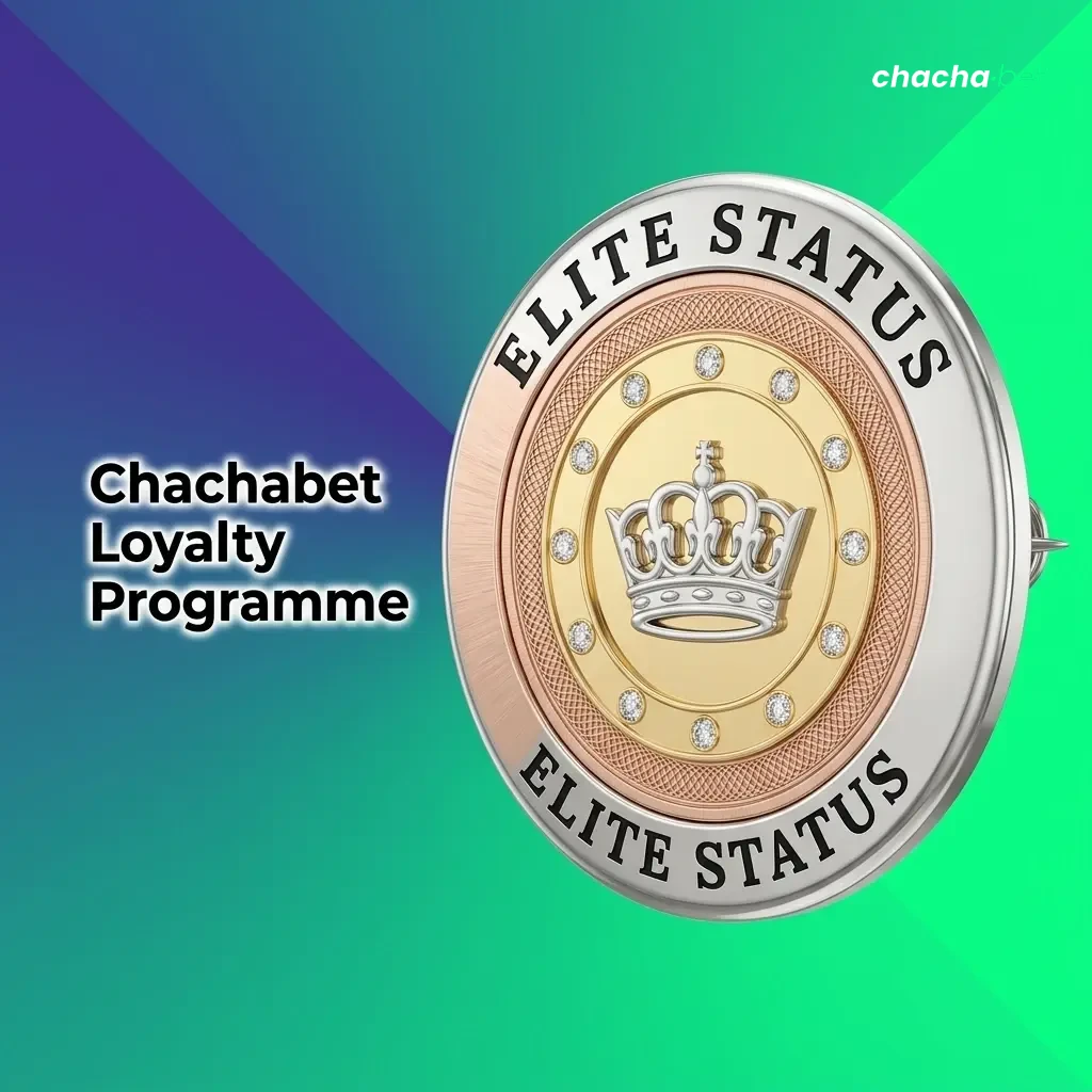 Chachabet loyalty programme five-tier structure with points, cashback, and rewards for casino and sports betting players