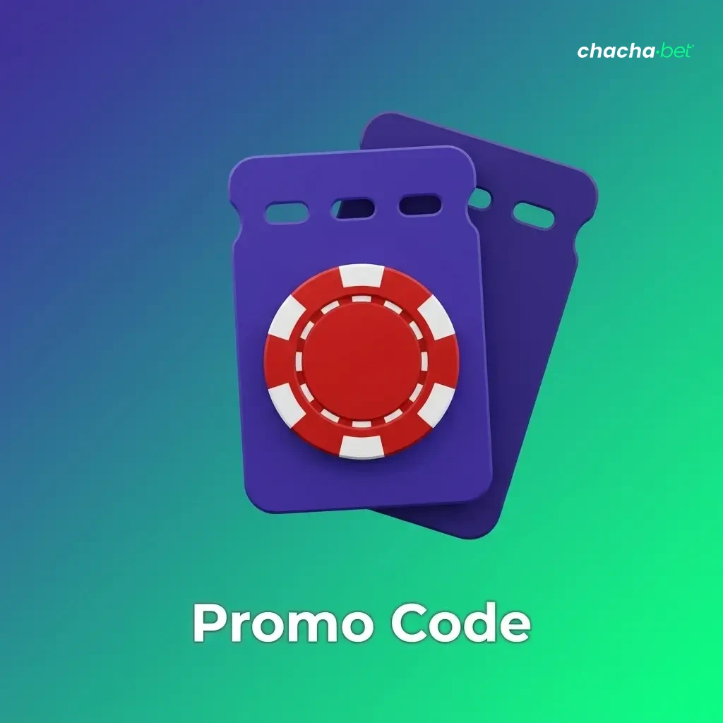 Chachabet promo codes table showing CHACHA100, CHACHA50, and SPORT20 bonus offers for new and existing players