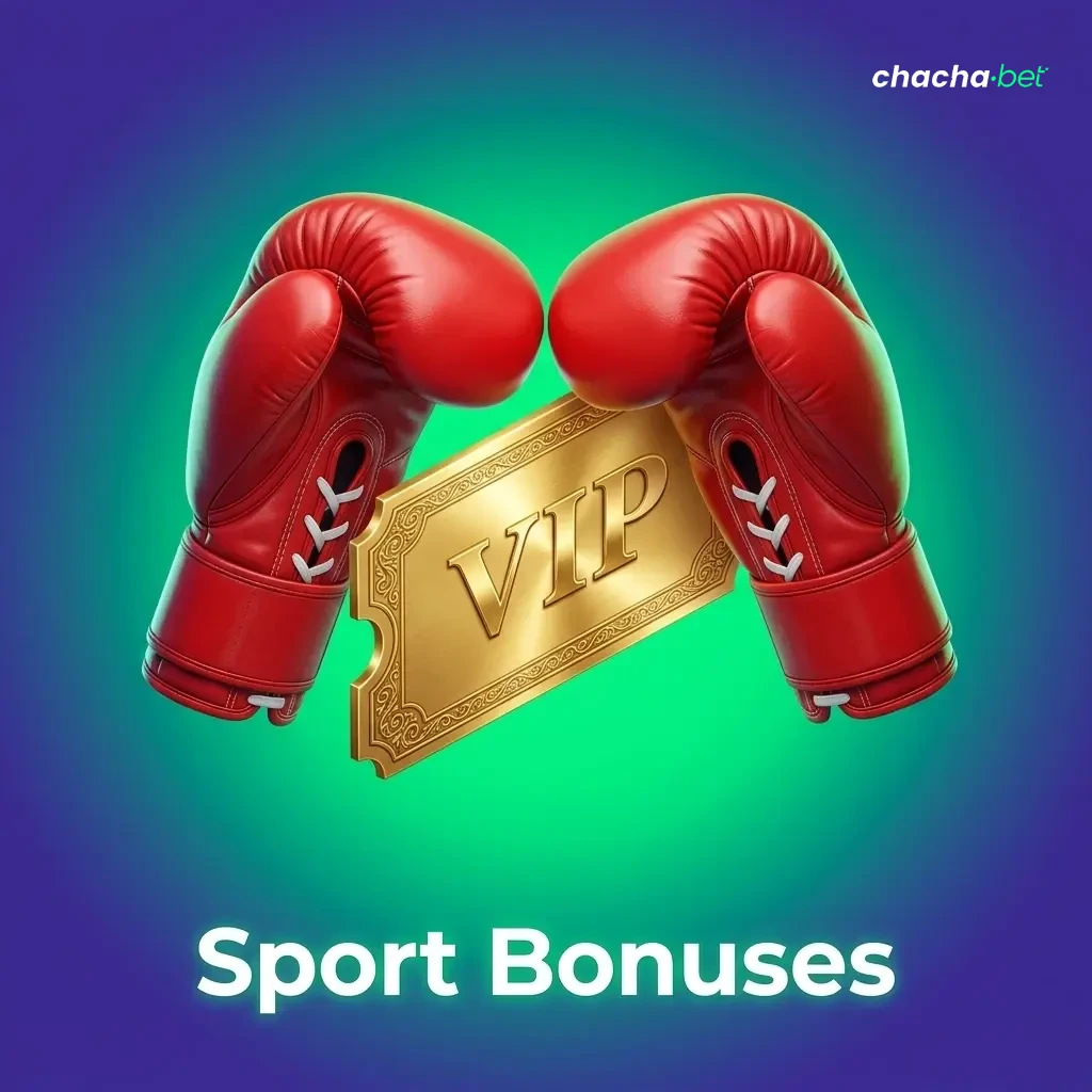 Chachabet sport bonuses including welcome offer, accumulator boost, free bet, esports reload, and cricket cashback