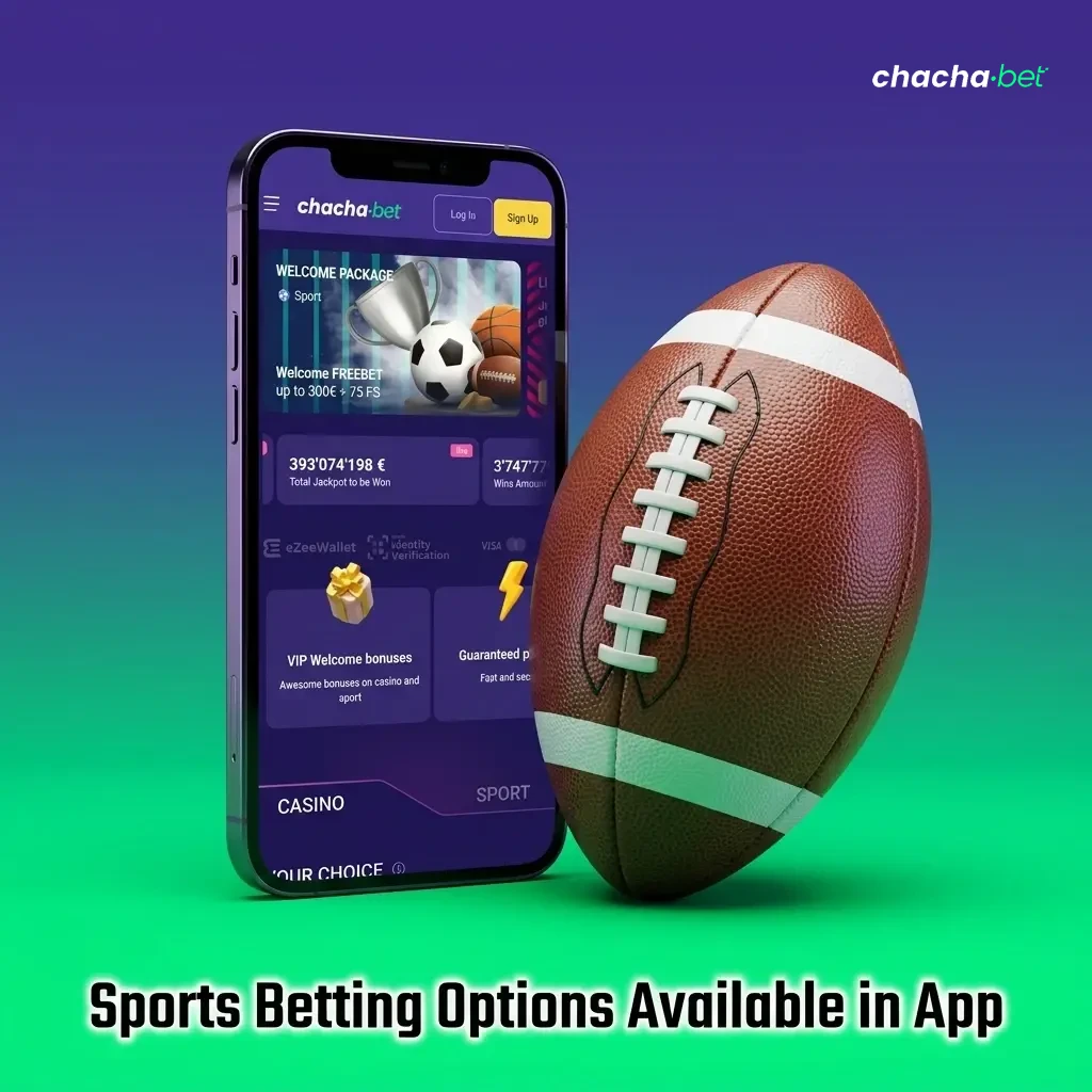 Chachabet sports betting options including football, basketball, tennis, esports and more for Netherlands players